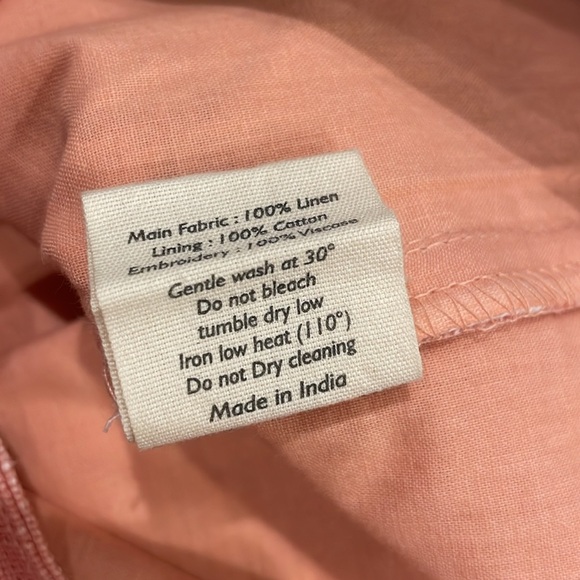 NWT Sezane x Pangea - Lovebirds Linen Tote Travel Bag RARE Still Has Tags - Picture 4 of 6